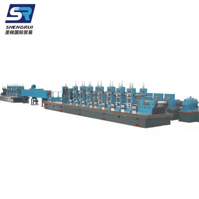 High Frequency Galvanized Steel Welded Tube Mill Pipe Making Machine