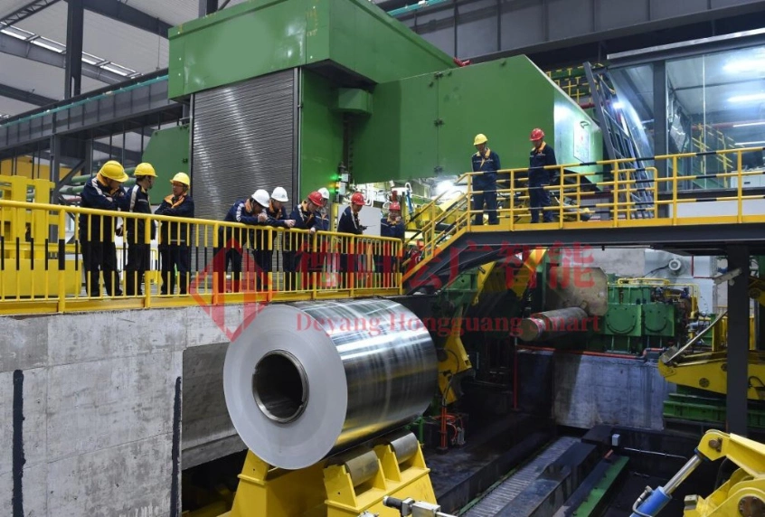 Factory Supply 1250-1700 mm 4 Hi Aluminum Plate Cold Rolling Machine Aluminum Coil Strip Sheet Cold Rolling Mill Crm