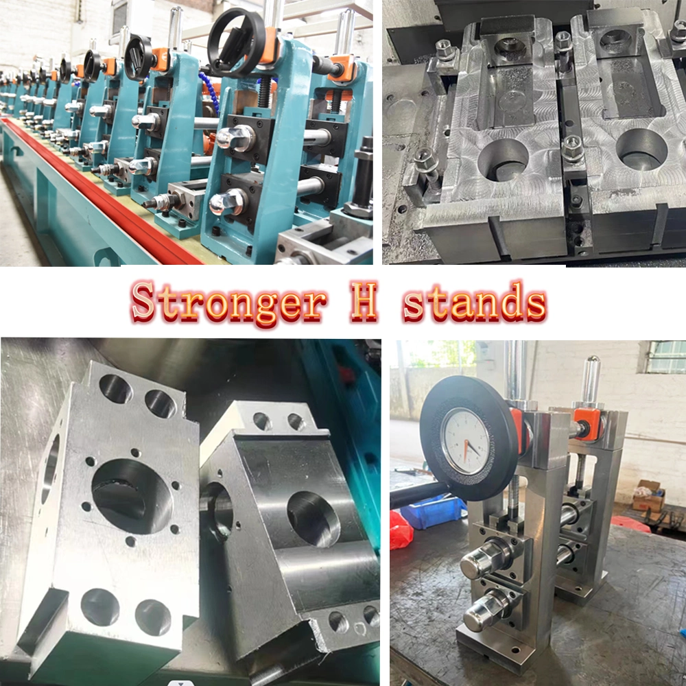 Galvanized Tube Mill Welded Tube Production Line Ss Pipe Making Machine