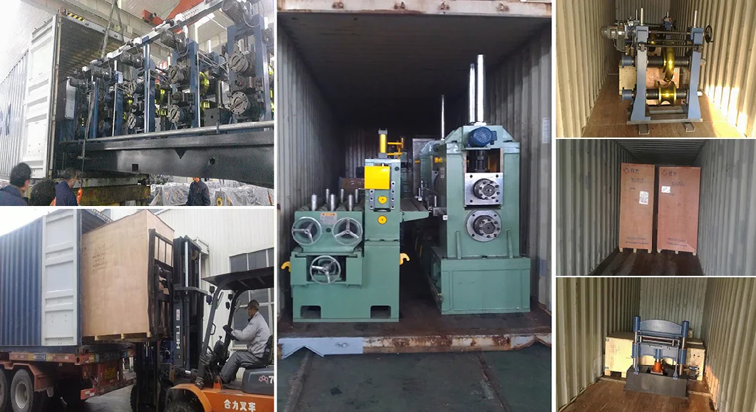 Water Pipe Making Machine High Frequency Automatic Tube Mill Line