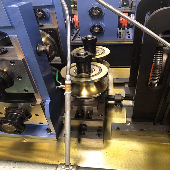 Automatic Straight Seam GI Galvanized Steel Tube Mill Machine