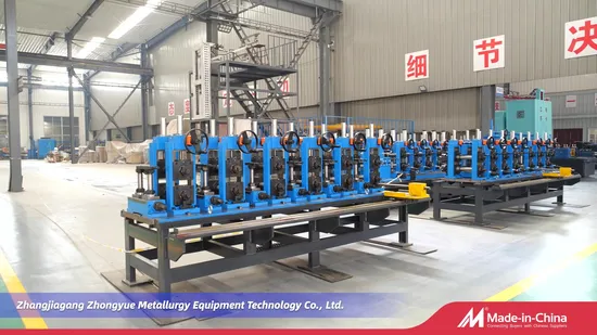 Automatic Carbon Steel Pipe Making Machine ERW Tube Mill Machine